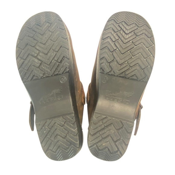 DANSKO Ingrid Slip On Mules Leather in Antique Brown Oiled Size 39 (US 8.5-9) - Picture 8 of 16